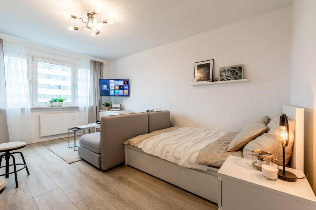 Sauber Und Modern, Netflix, Wifi, Leipzig Flair, Kueche Appartement Buitenkant foto